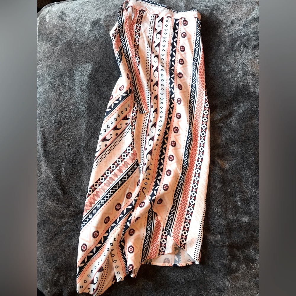 Boho style, wrap around skirt